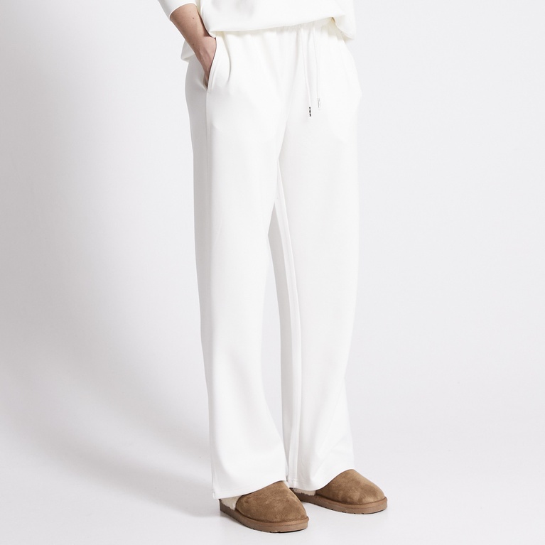 Soft lounge pants "Alma"  Off white
